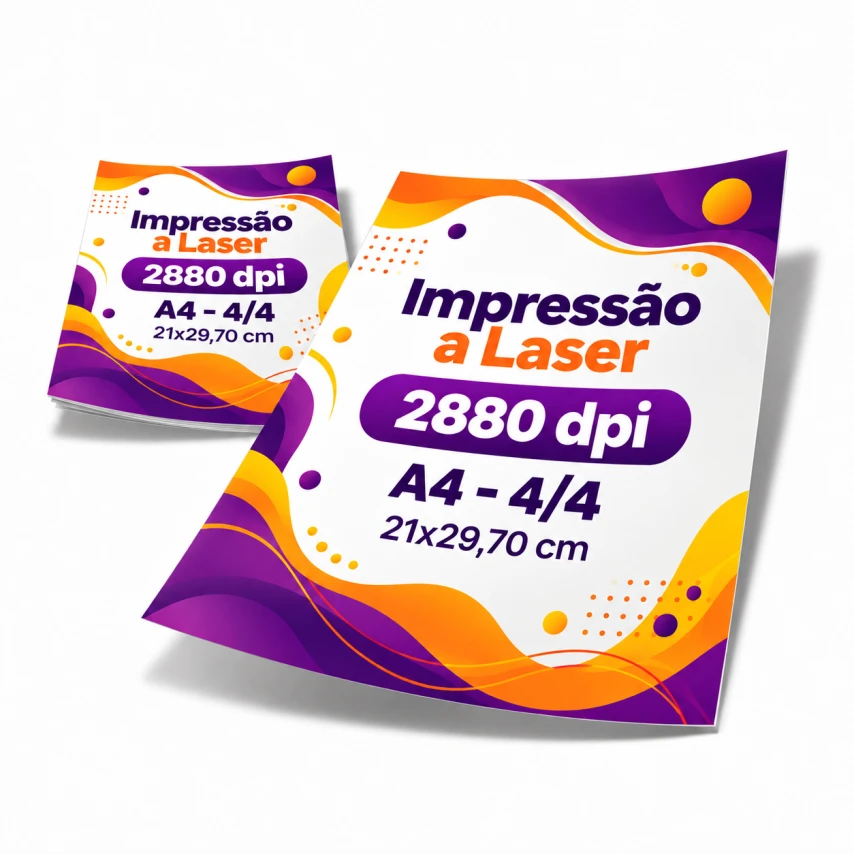 Impressão Laser A4 4/4