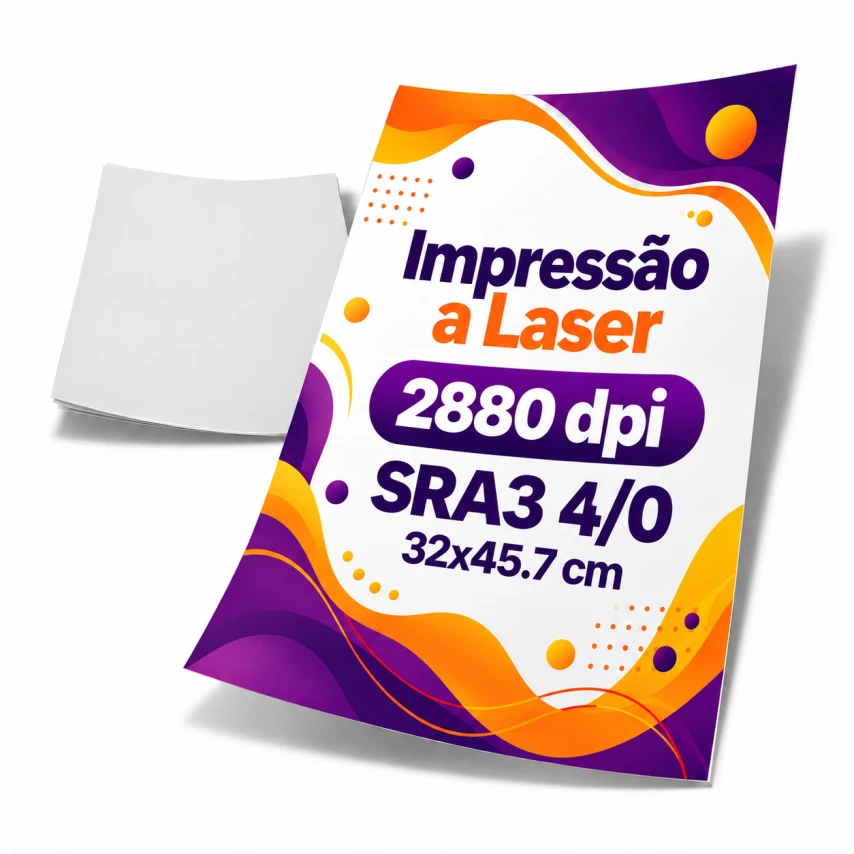 Impressão SRA3 4/0