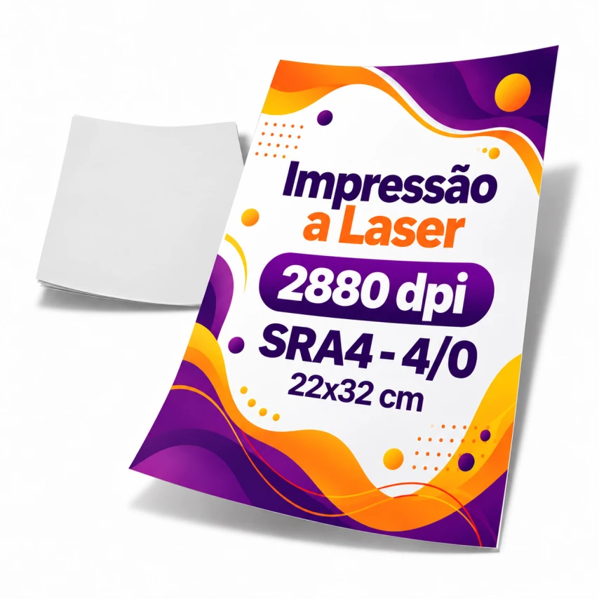 Impressão SRA4 4/0